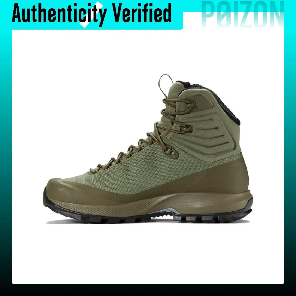 Arc'teryx Aerios AR Slip Resistant Abrasion Resistant High top Outdoor Shoes Unisex Green L07723100