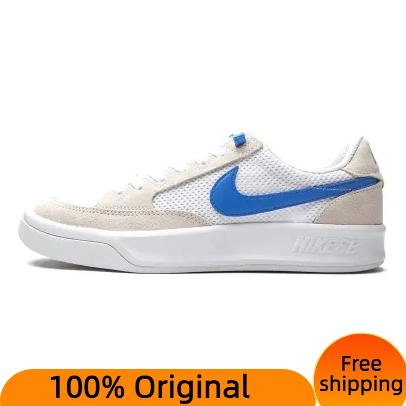 

Nike SB Adversary White Photo Blue Sneakers shoes CJ0887-103 With Original Box