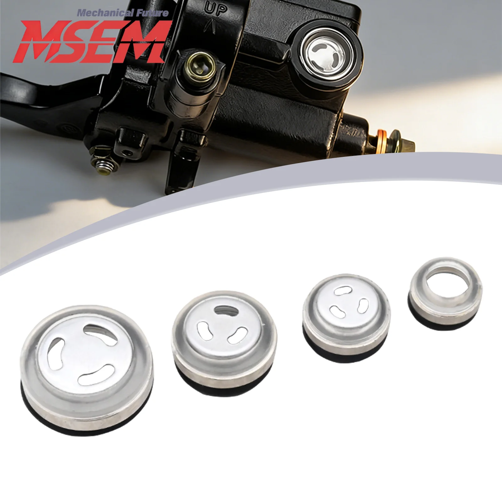 For Suzuki Honda KTM Kawasaki BWM Yamaha Cylinder Reservoir Dirt Bike Scooter Motorcycle Sight Glass and Gasket 10/12/14/18mm