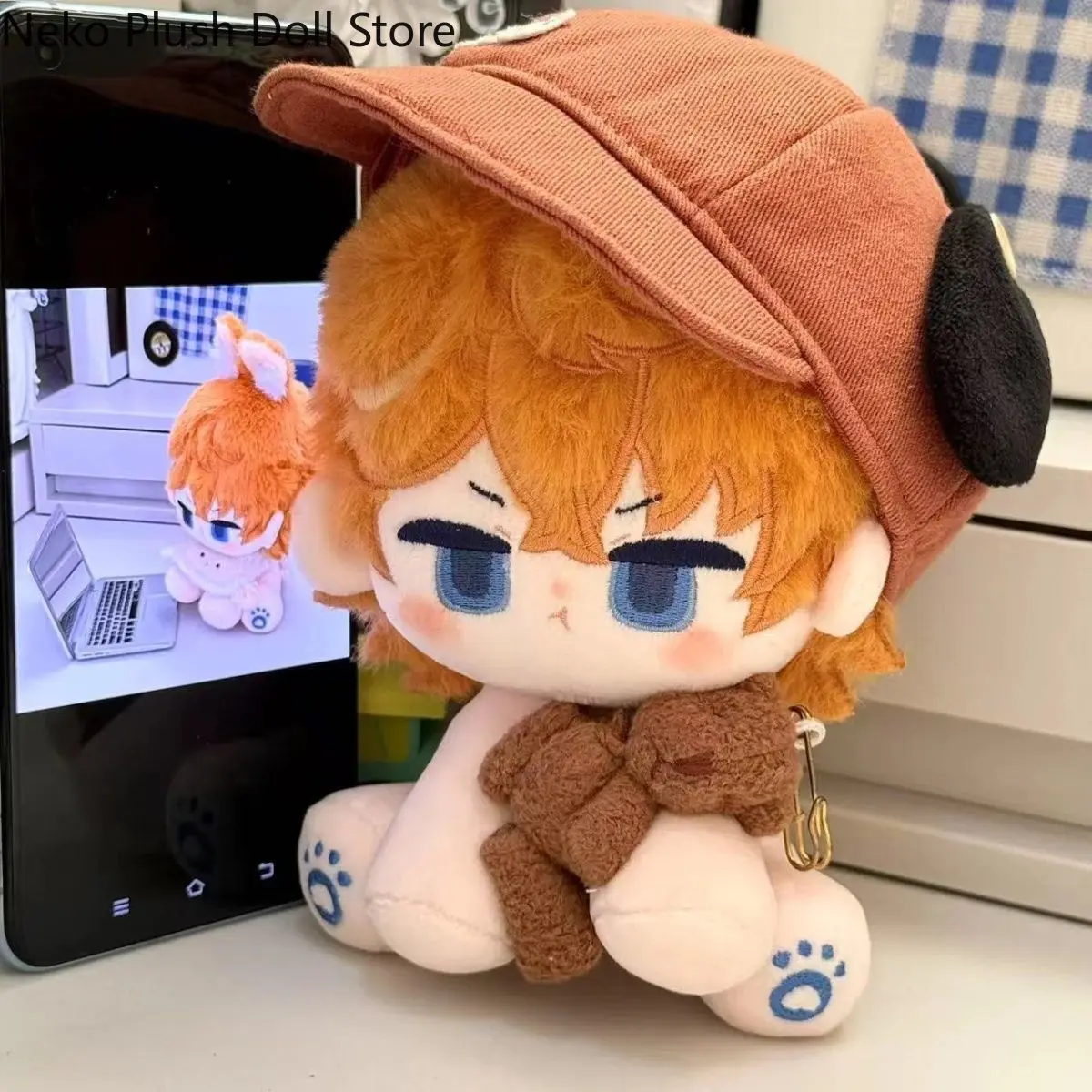 

Genshin Impact Tartaglia Anime Plush Doll Body Dress Up Clothes Plushies Stuffed Toys Figures Birthday Gift 15cm