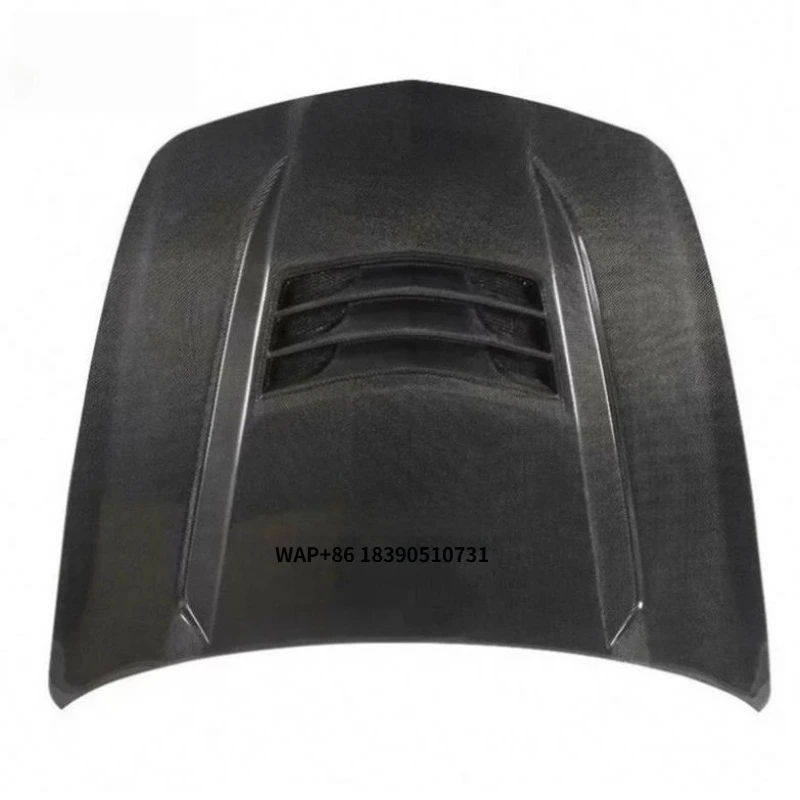 

High Quality New Style Engine Cover Forged Carbon Fiber Front Hood Bonnet Fit for CTS-V 2013-2018