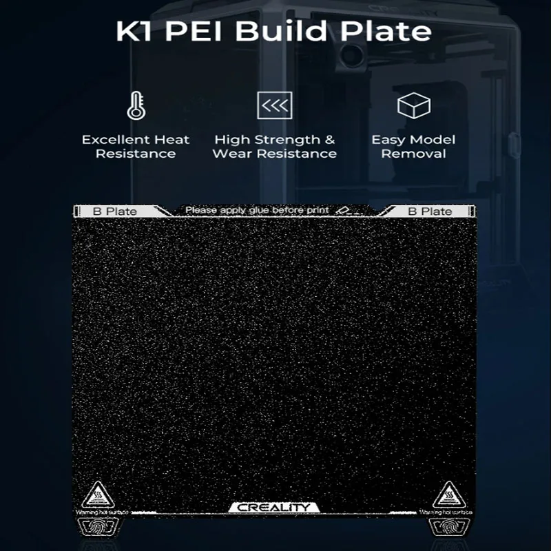 

Creality Ender-3 S1 Ender-3 S1 Pro Ender-5 S1 Ender-3 V3 SE Double-sided Build Plate Kit With Soft 235*235mm 3D Printer Parts