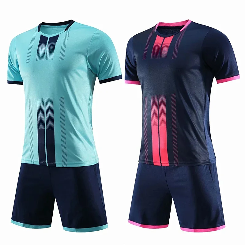 

Men Children Football Jersey Tracksuit Gym Fitness Sports Suit Quick Dry Running Jogging Clothes Boys Soccer Sportswear new 2024