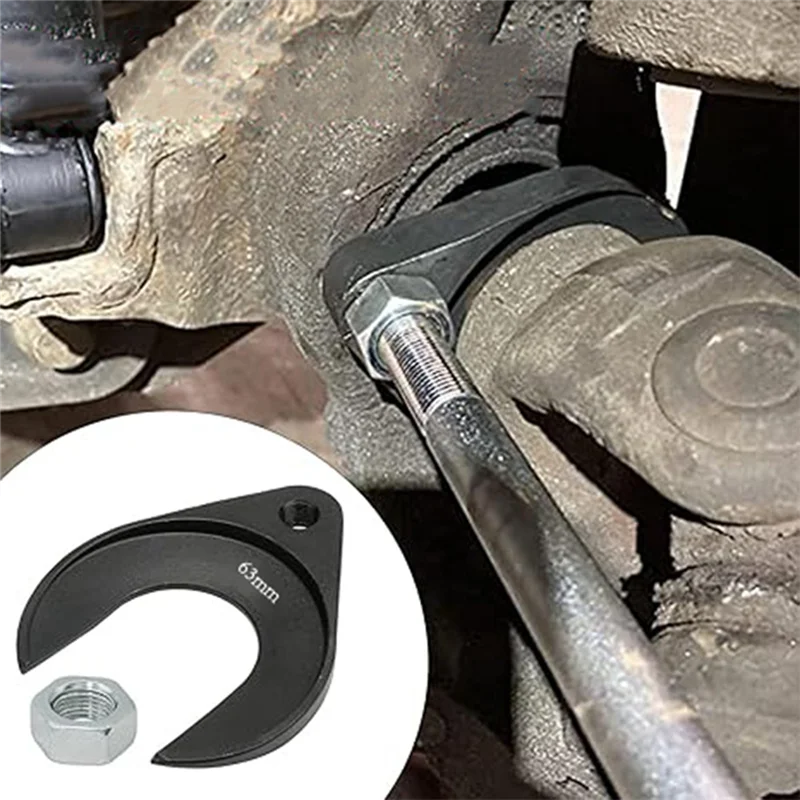 

Inner CV Axle Removal Tool 63Mm ,Front Wheel Drive Axle Pulley Attachment,For Slide Hammers With 5/8Inch-18 Threads