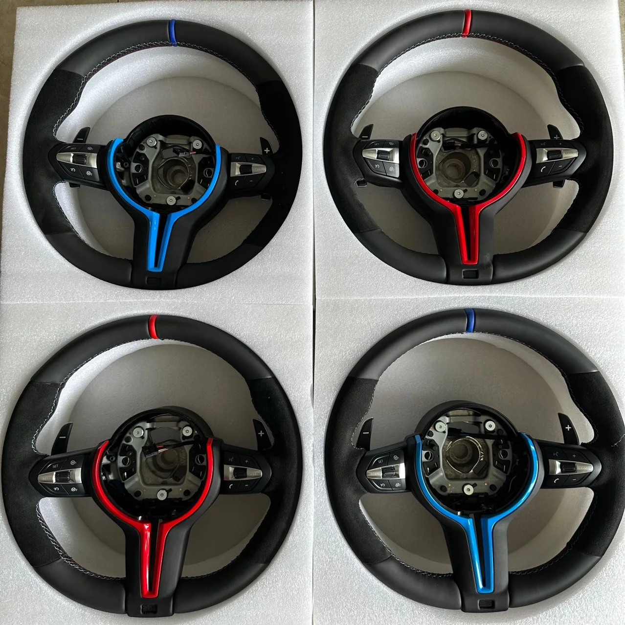 Customized steering wheel for BMW MP Track V2 thong Steering wheel V2 Sport 1234567 Series 3gt X1X2X3X4X5X6