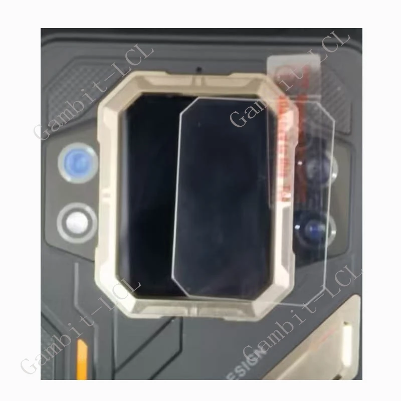 2 SZTUK 9H HD 3D Folia na obiektyw aparatu dla Cubot KingKong X 1,85 "tylny ekran Oryginalne szkło hartowane na KingKongX Protector Cover — zdjęcie 5