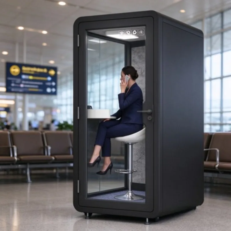 custom made  Soundproof Room Silent Booth Phone Booth Office Meeting Room Live Streaming Recording Studio Silent Cabin