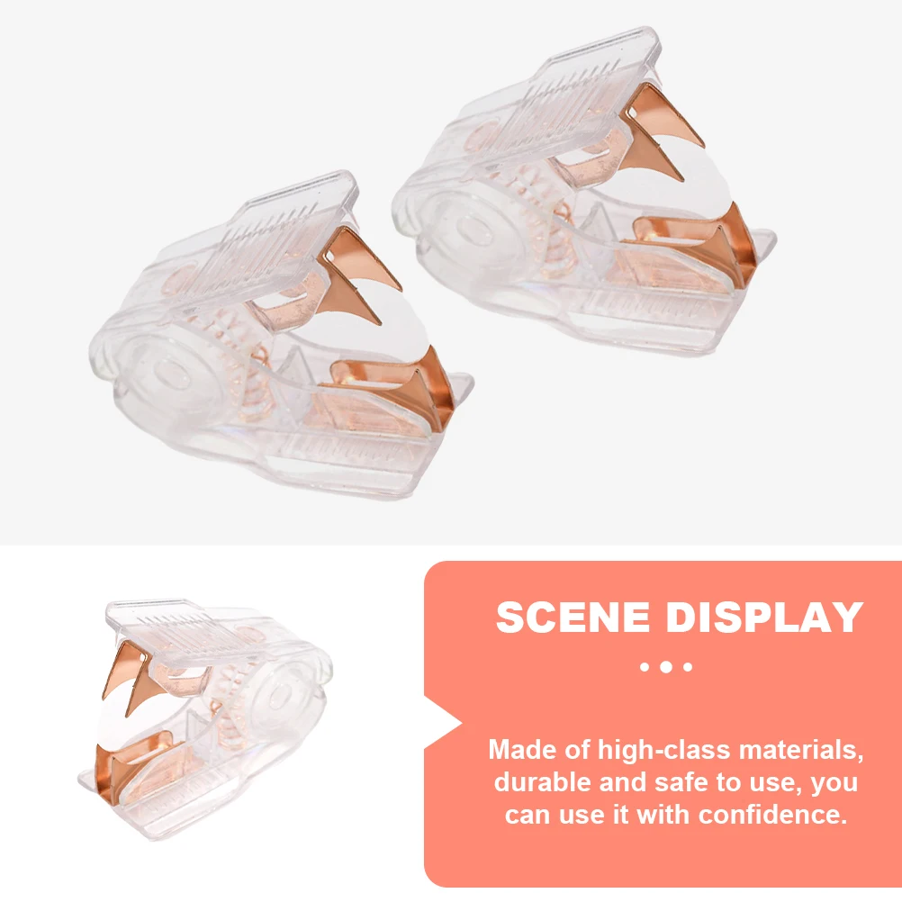 

Rose Gold Staple Remover Portable Compact Design Safe to Use No Damage Quick Removal Office Supply Accessory