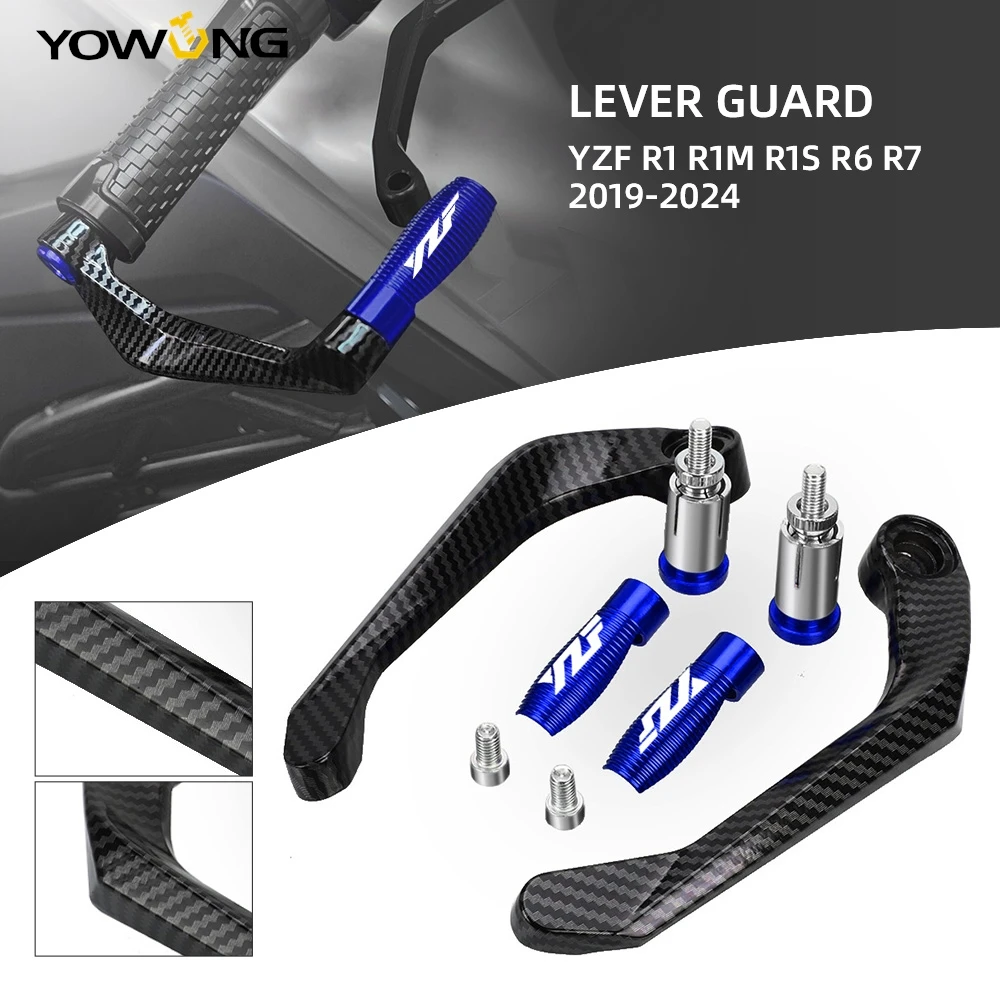 Motorcycle For YAMAHA YZF R1 R1M R1S R6 R7 2024 2023 2022 2021 2020 2019 Handle Grip Guard Brake Clutch Lever Guard Protector 