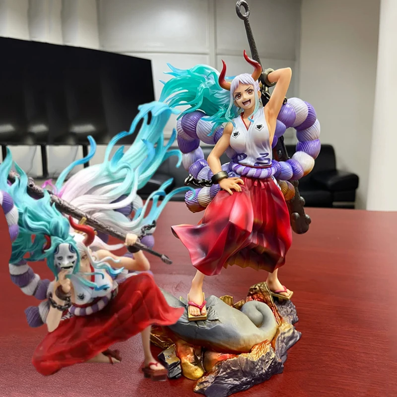 

Cartoon Wano Country Yamato Figure Action One Piece Pop Figures Yamato Figurine Island of Ghost Girl Statue 30.5cm Pvc Toys Gift