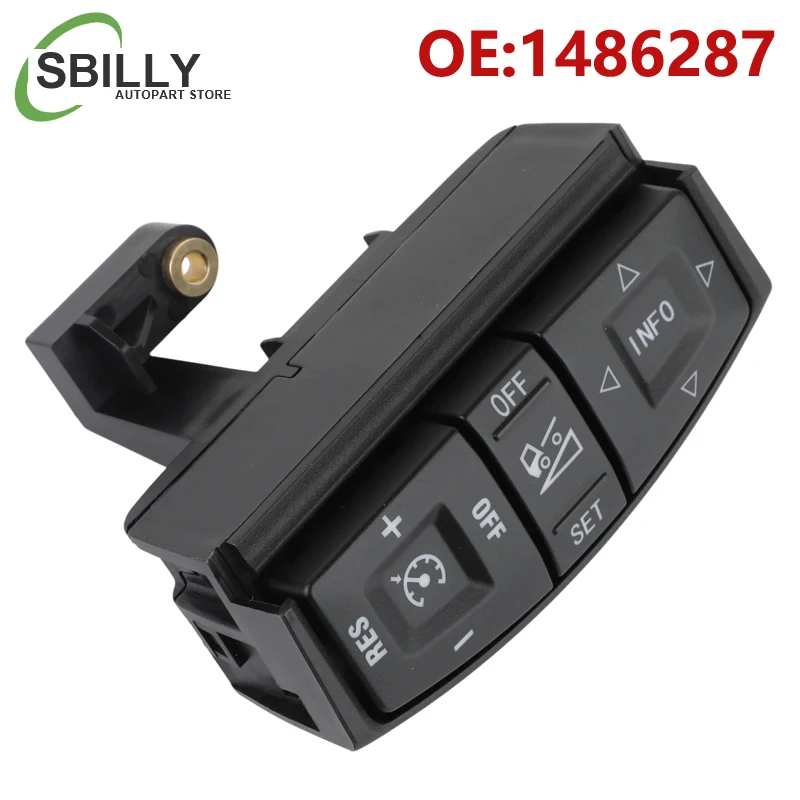 Module de commutateur de volant de voiture 1486287 1486286, bouton de commutation d'alimentation pour Scania P G R T-series