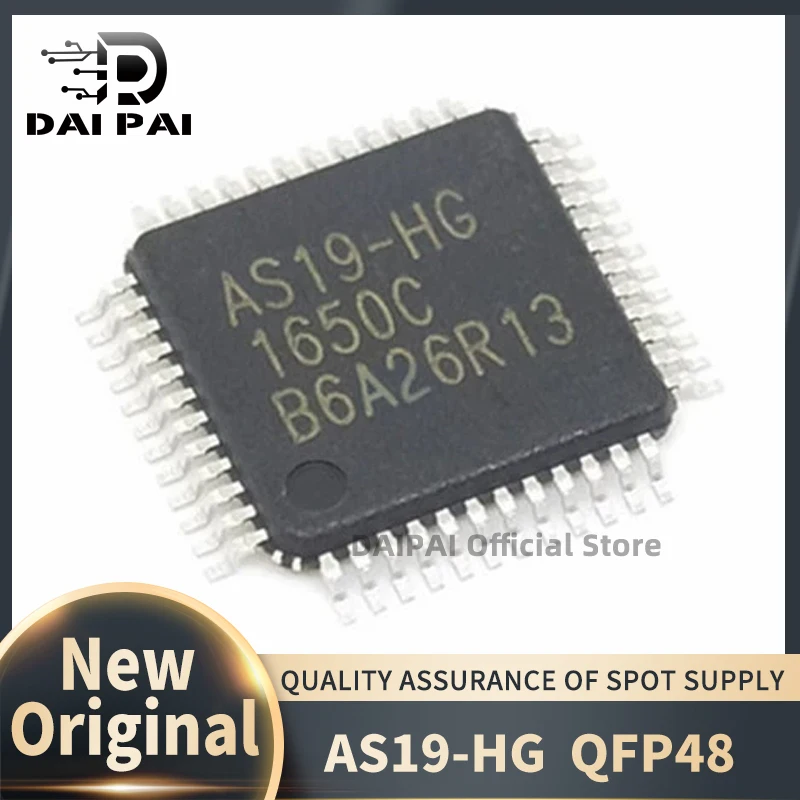 (10Pcs/Lot) 100% New original  AS19-HG AS19 HG QFP48 Chipset
