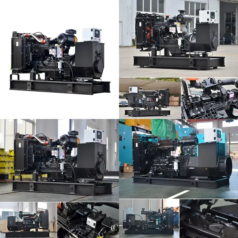 90kw Water Cooled Generator with Engine 6bt 5.9 90kw Power Plant