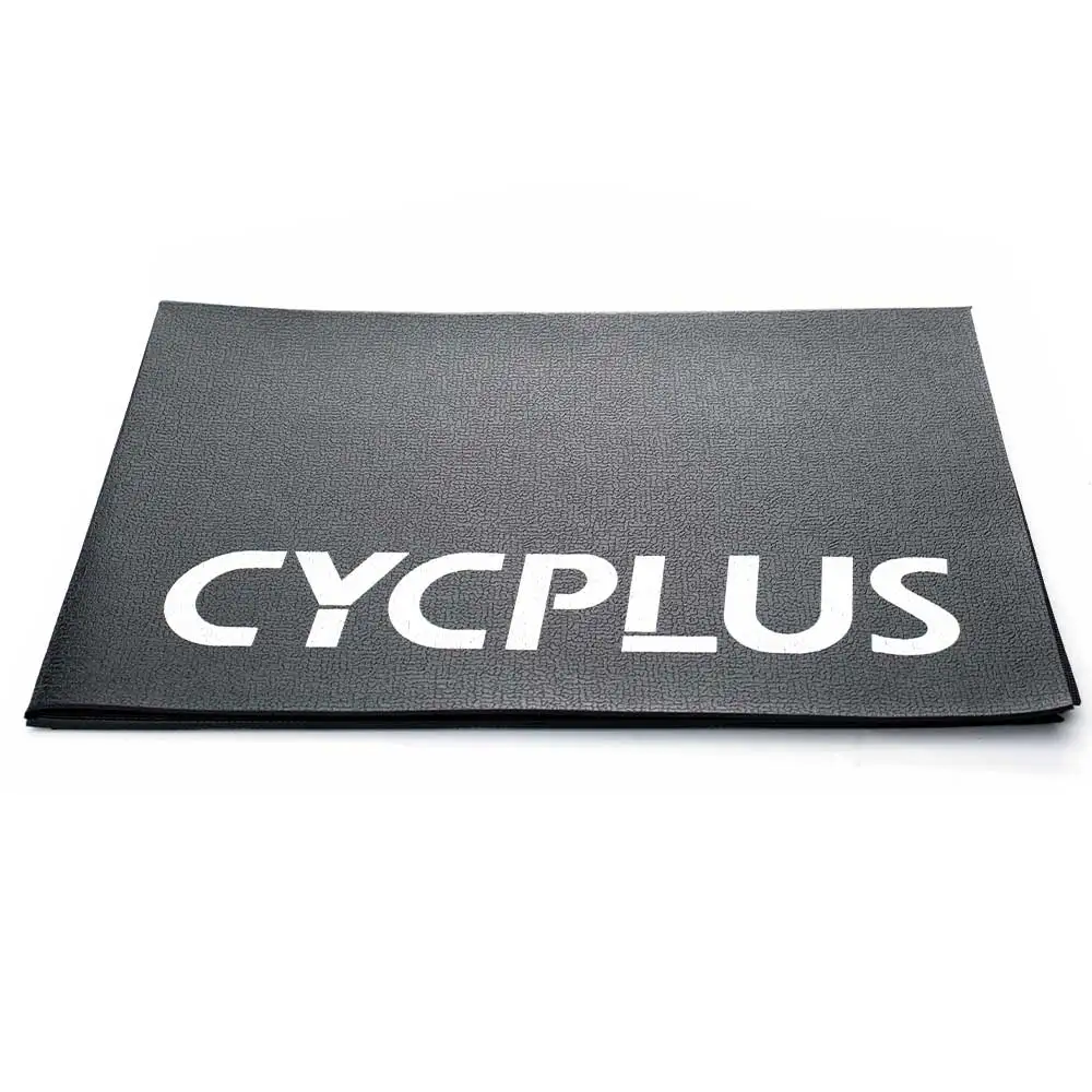 CYCPLUS Indoor ćwiczenia rowerowe Floormat dla trenera rowerowego trening rowerowy joga mata gumowa