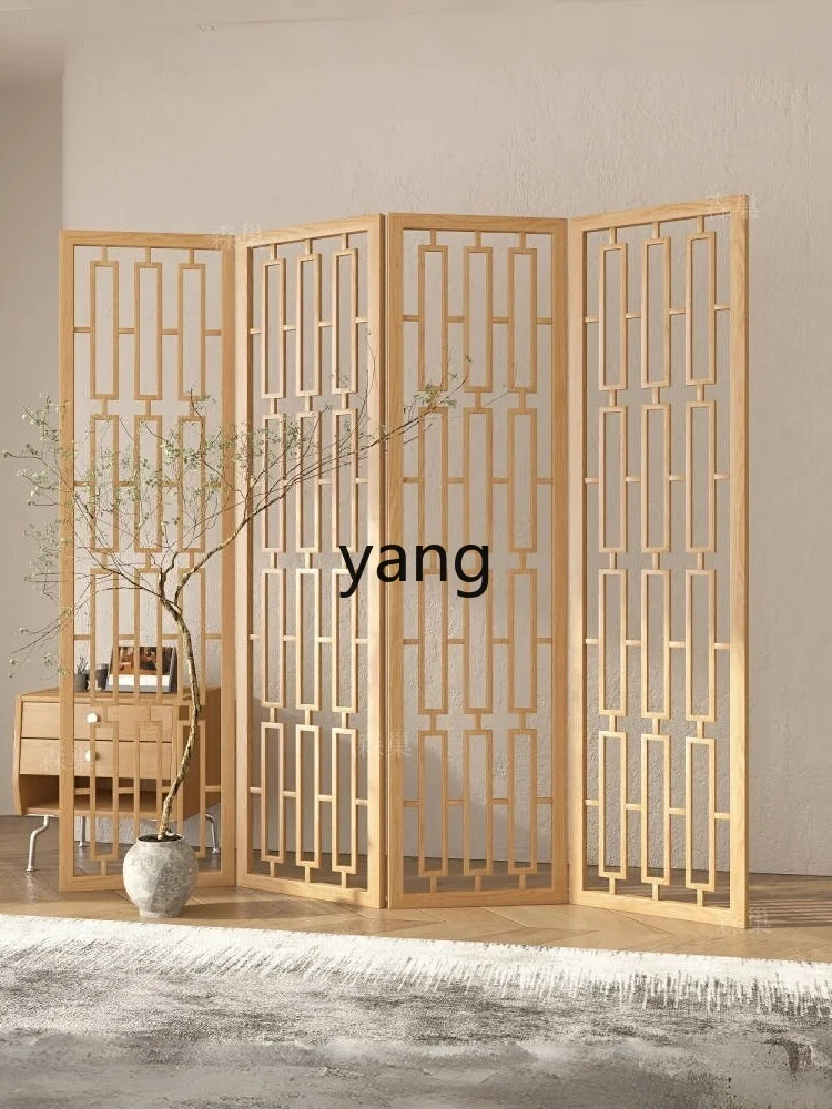 CX French Retro Subareas Screens Living Room Folding Mobile Simple Modern Hallway