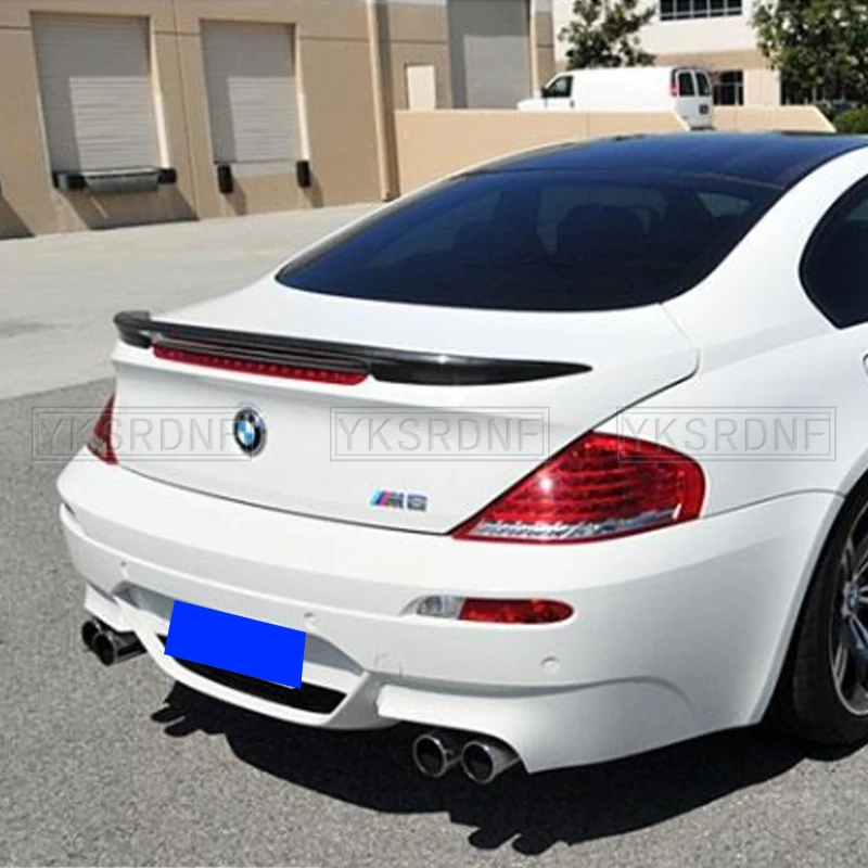 Spoiler Voor Bmw 6 Series E63 E64 2004 2005 2006 2007 2008 2009 Koolstofvezel Materiaal Achtervleugel Auto Styling