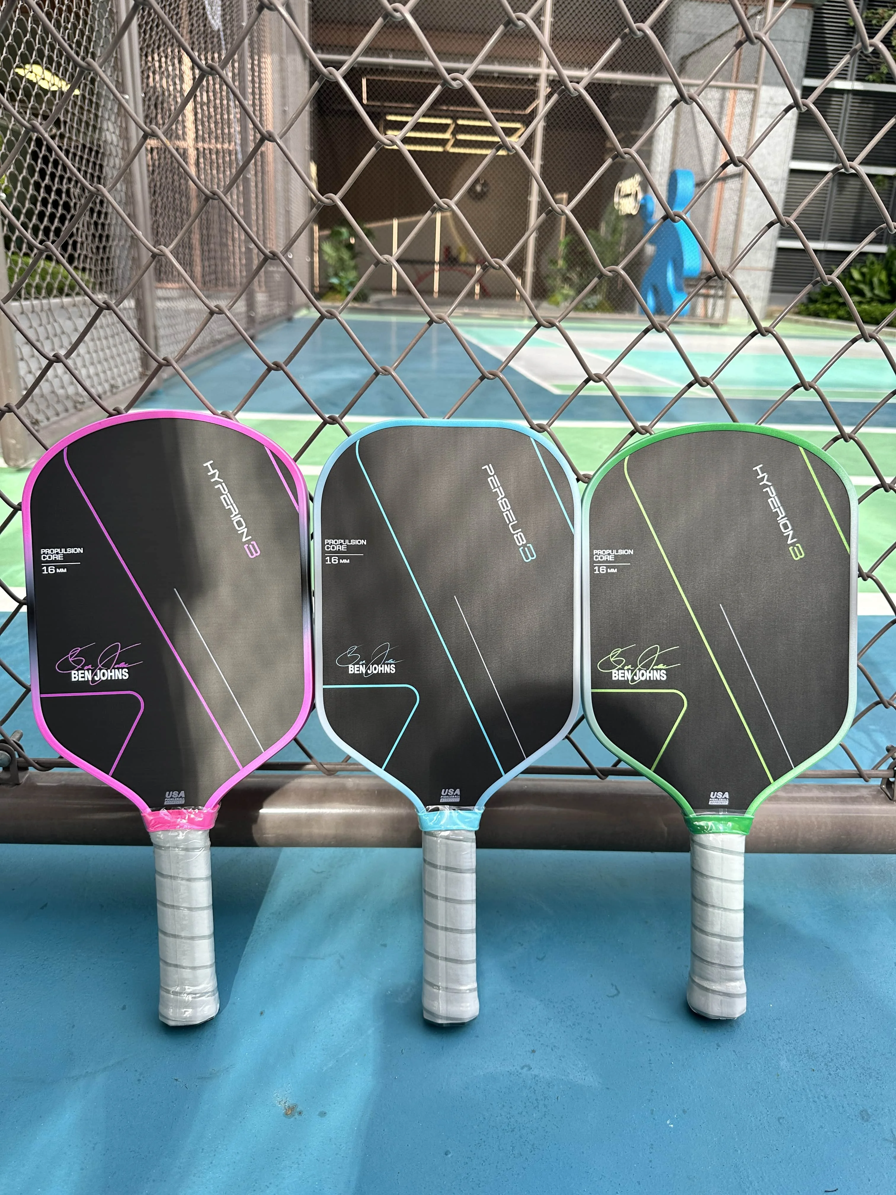 

Одобренное Usapa T700 весло для пиклбола из углеродного волокна 16 мм, высококачественный сердечник для тренировок и развлечений для детей