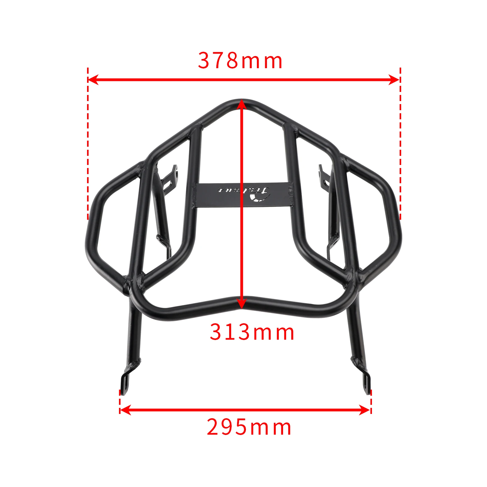 Topteng Rear Rack Luggage Cargo Carrier Black For Suzuki DR 650 1996 - 2015 2016 2017 2018 2019 2020 2021 2022 2023 2024 2025