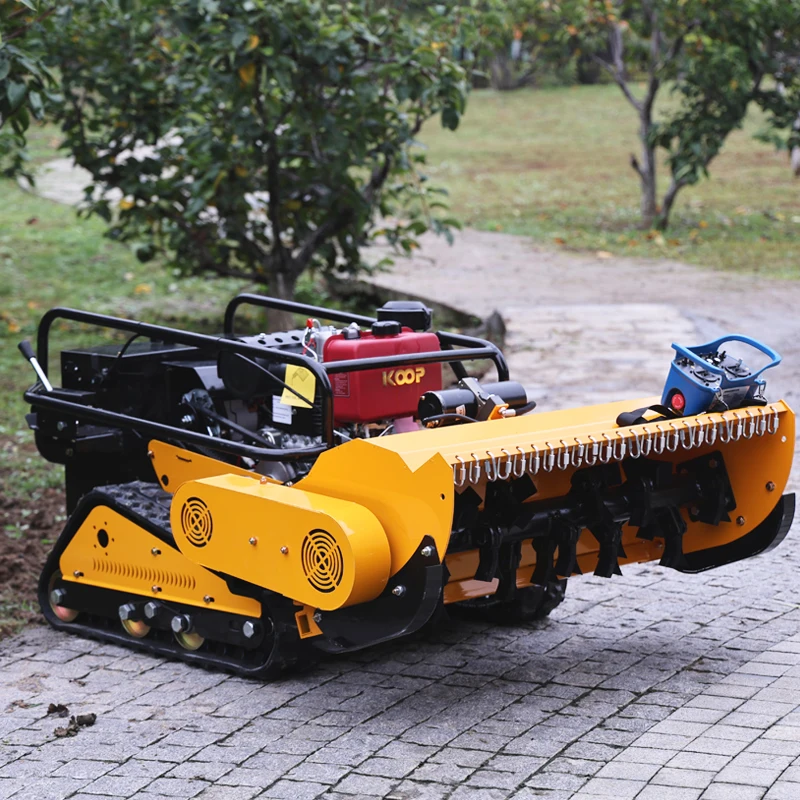 Customized CE EPA approved remote-controlled lawn mower suitable for mowing forest gardens and lawns