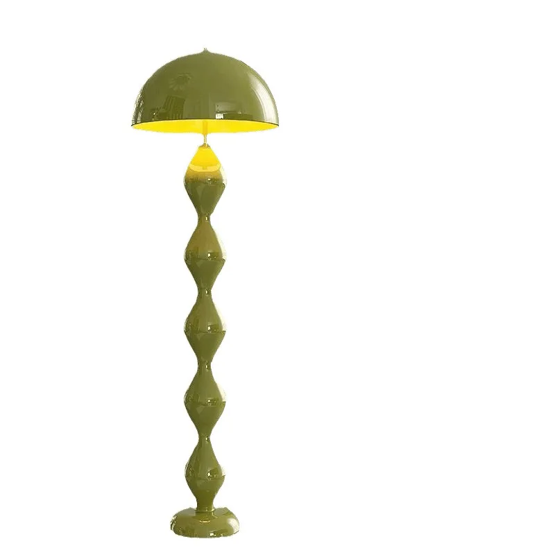 

Cream wind ancient mushroom floor lamp Nordic living room sofa high sense light luxury Internet celebrity ins Internet celebrity