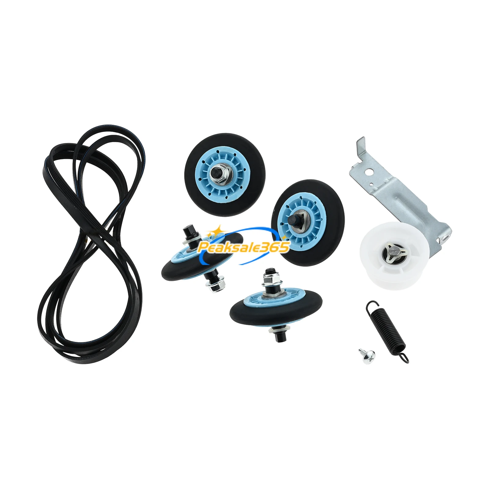 Kit de Reparação Secador para Samsung Tambor Correia de Tensão Polia Tensora Mola Dc9716782a 6602001655 Dc93-00634a Dc61-01215b