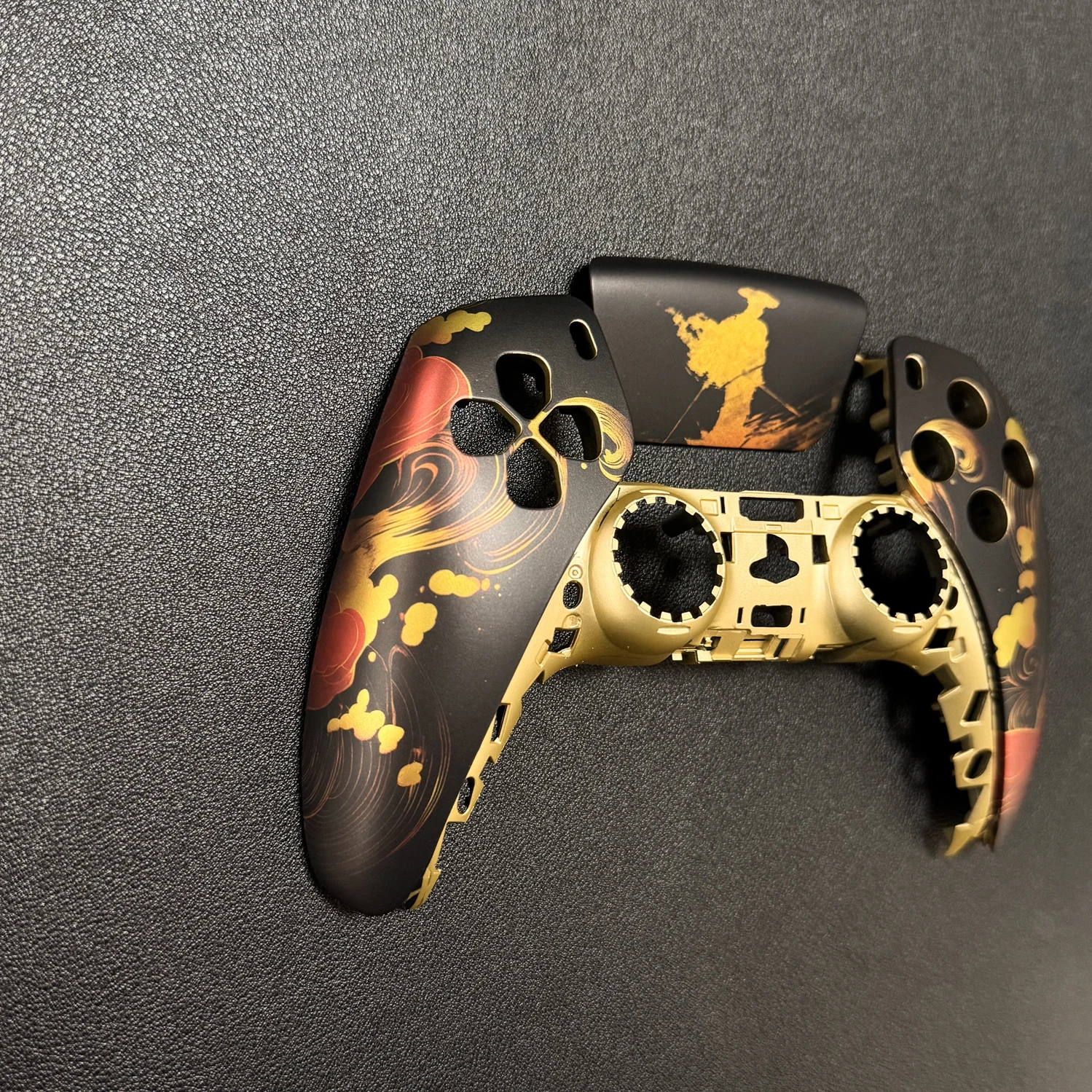 FOR PS5 Controller Modification Front Shell DIY Game theme Controller Customized Version Theme Cover Peace New BDM 010-060