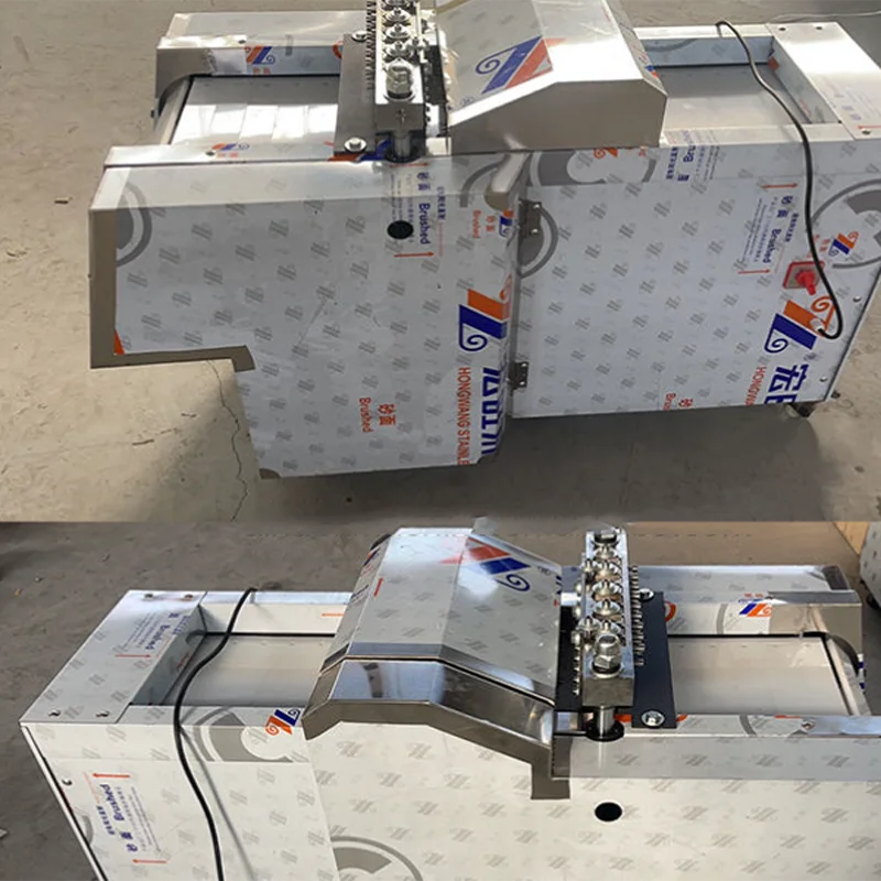 Frozen Meat Flaker Heavy Duty Frozen Block Cutter Meat Breaker   Machine for Sausage Meat Ball Production