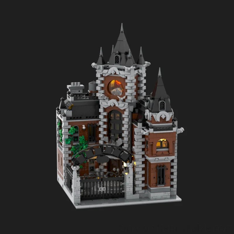 Nuovo prodotto squisito modello di blocchi MOC, tecnologia di estensione dell'asilo interno, regalo giocattolo modulare per bambini assemblaggio fai-da-te