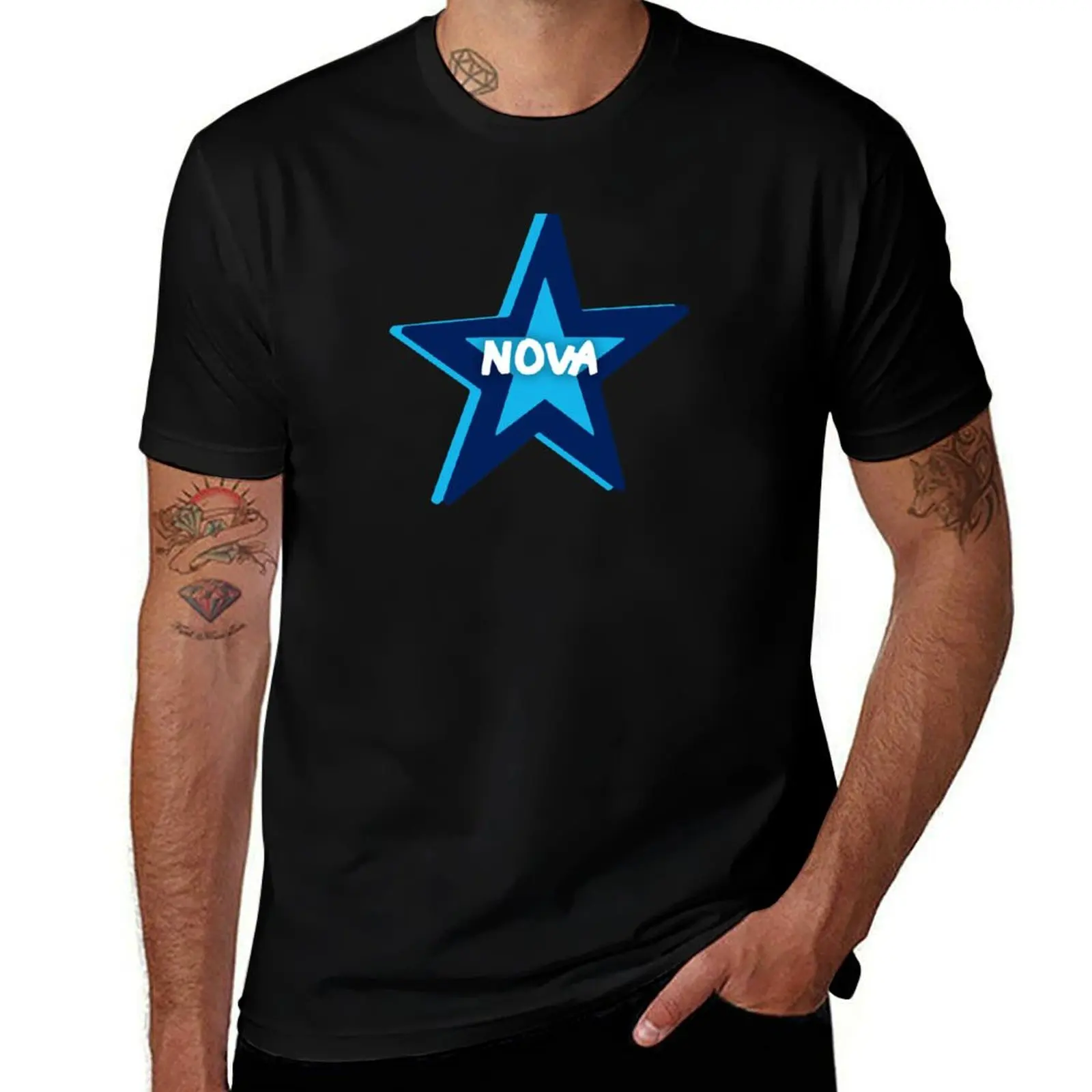 NOVA Star T-Shirt Basic Comfort Fit for Men T-Shirt