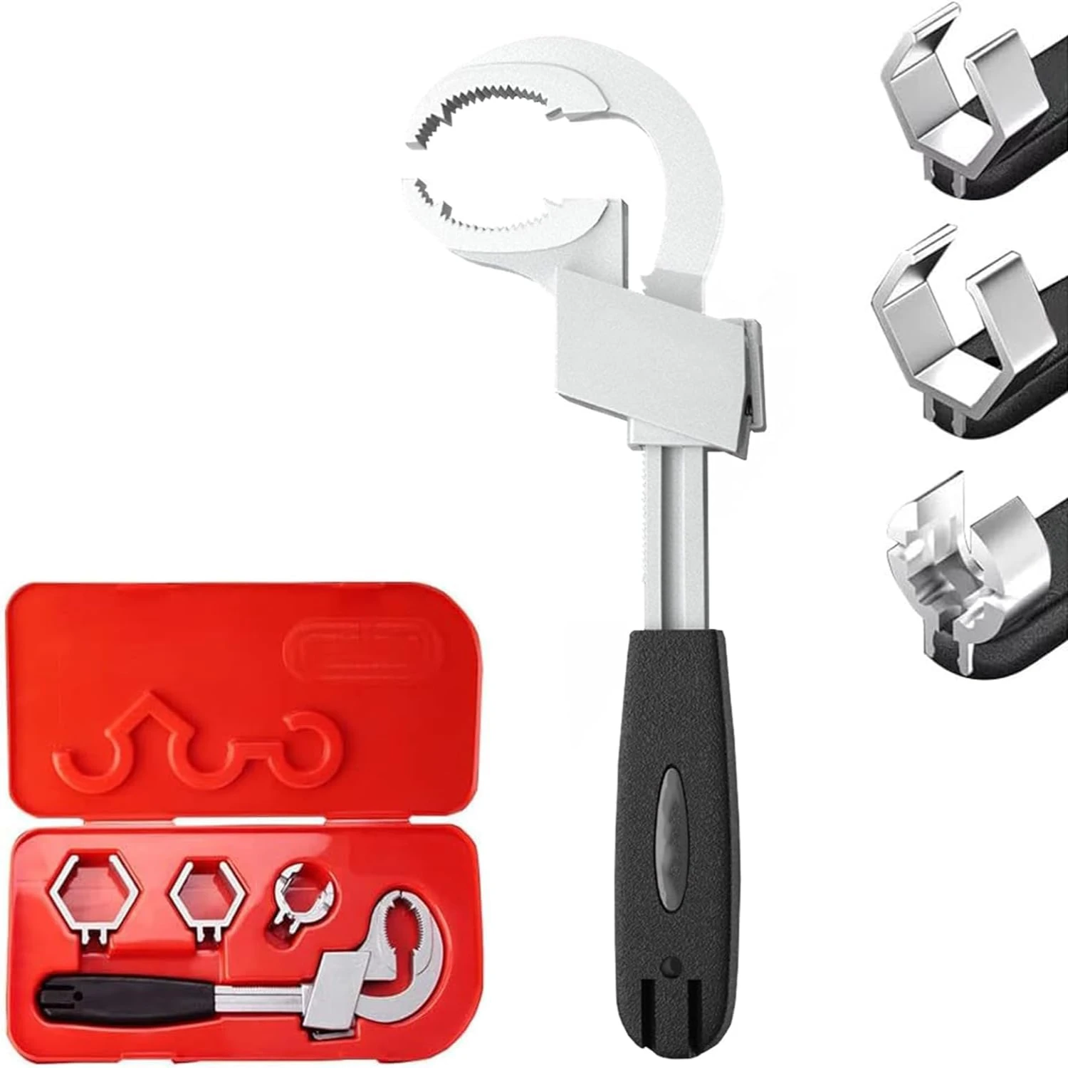 Effortless, Reliable, and Streamlined Adjustable 3-Inch Shower Wrench - Versatile Tool for Easy Disassembly and Reassembly of Sa