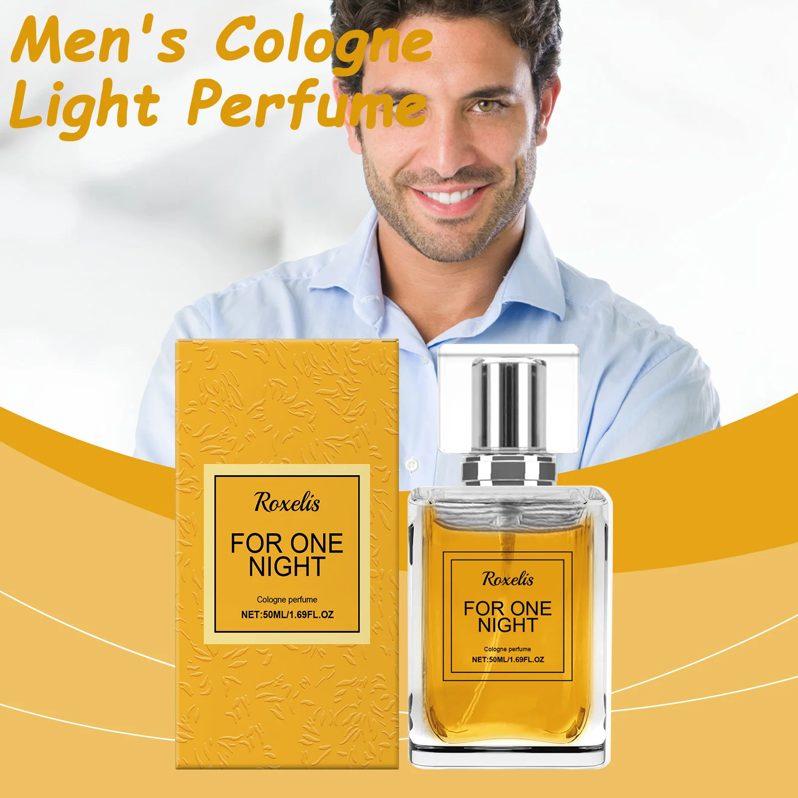 

Men's Cologne Light Eau De Toilette Long-Lasting Natural Fragrance Fresh Woody Fruity Scent Daily Sophisticated Perfume for Men