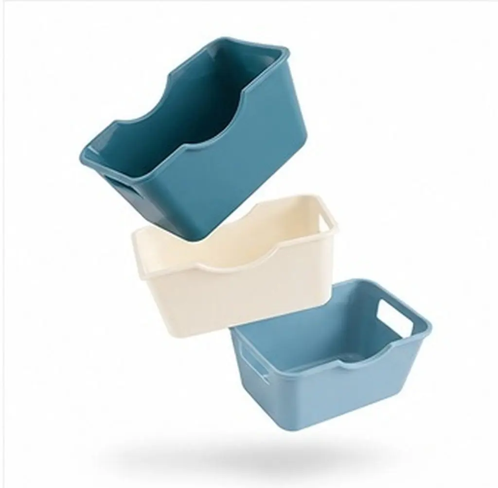 6Pcs Desktop Organizer Premium Sealed Storage Case for Home Dormitory Office Organizer Desktop Organizing Case