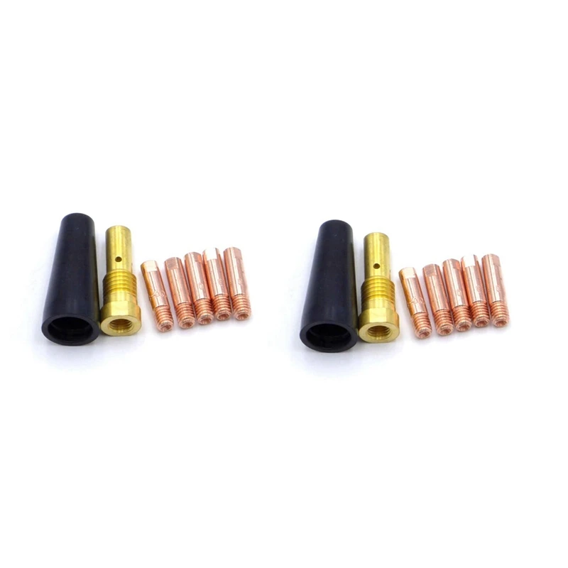 

A81M New 14PCS Gasless Nozzle Tips For FC90 Flux-Cored Wire Feed K3493-1 FC90 MIG Welder Welding Torch Welding Tip