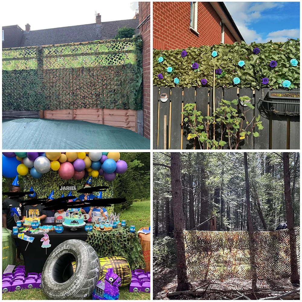 Kamuflaj Net 1.5M * 2 3 4 5 6 7 8 9 10M geniş kamuflaj Camo netleştirme toplu rulo dekorasyon güneş gölge parti kamp çöl orman