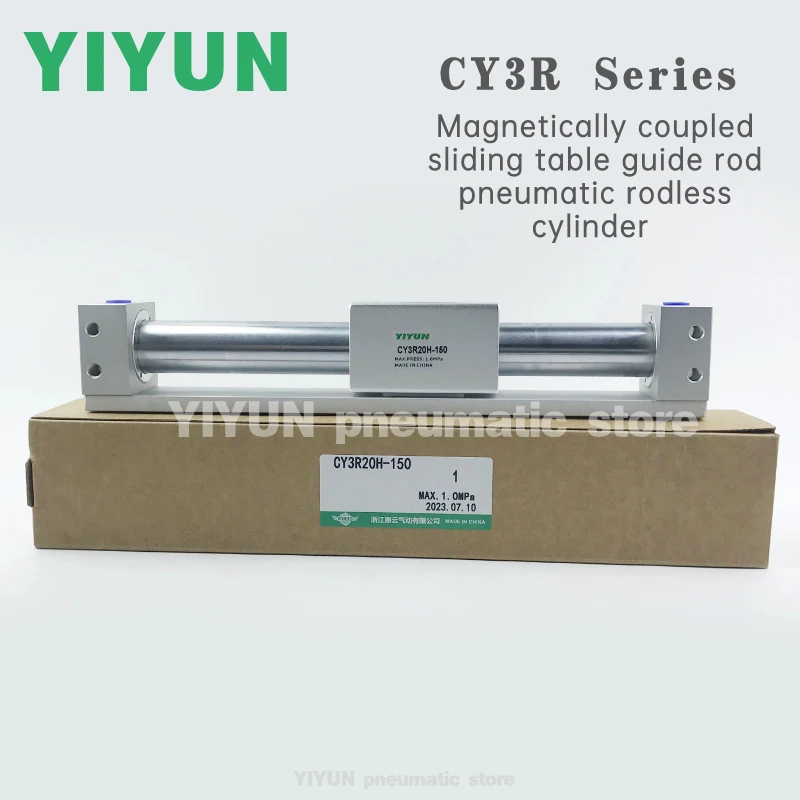 

CY3R6H CY3R10H CY3R15H CY3R20H CY3R25H CY3R32H CY3R40H CY3250H CY3R63H-100-200-300-500-600-1000 Бесштоковый цилиндр YIYUN CY3R