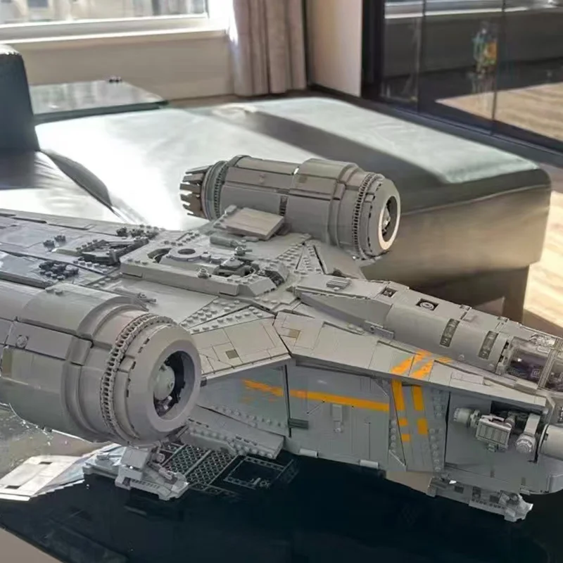 6187 قطعة مكعبات بناء كريست الحلاقة نموذج الطوب المركبة الفضائية لعب للأولاد هدايا عيد الميلاد ﻿ الديكور