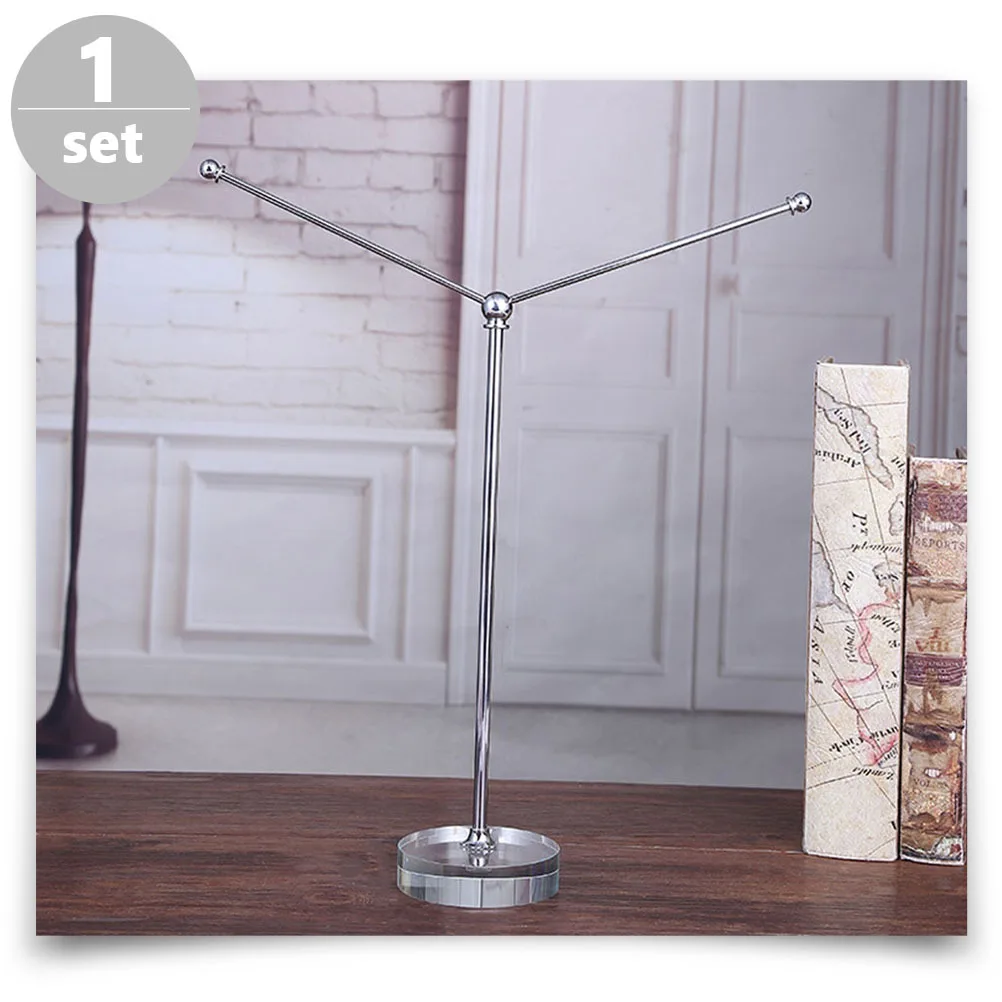 

1Set Wear-Resistant Desktop Flag Stand Flag Pole Office Decorative Holder for Parties Photography Small National