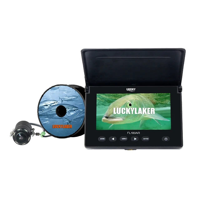 

Камера Lucky Fishing FL180AR, 4,3-дюймовая литий-ионная батарея 3,7 В, цветная с кабелем 20 м, подводная беспроводная рыбалка