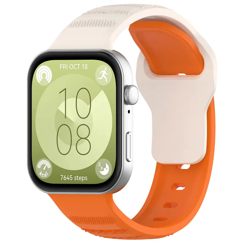 Correa sport armband für huawei uhr fit 3 armband weiche silikon armbänder armband fit3 gürtel band smart uhr zubehör