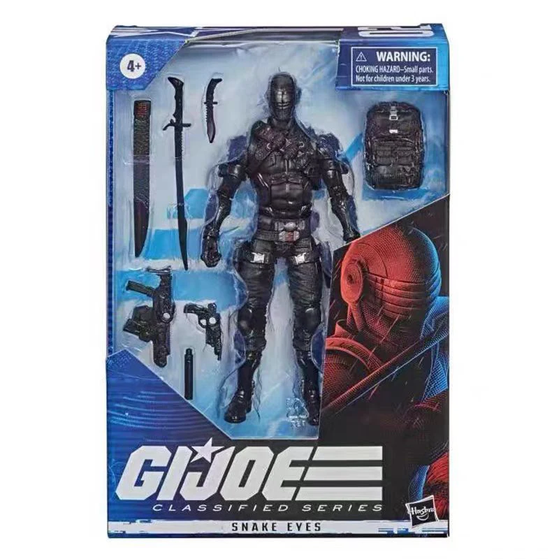 

In Stock Hasbro G.I. Joe Classified Series Roadblock Snake Eyes Other Models Kit Gift Toy Collection for Kid Action Figure Model