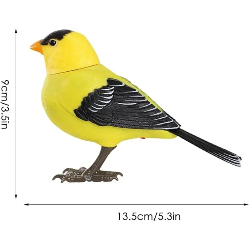 Symulacyjne zabawka ptak elektroniczne dla dzieci śpiewający ptak elektryczne zabawka ptak urocze interaktywne zabawka ptak z ruchem i kontrola