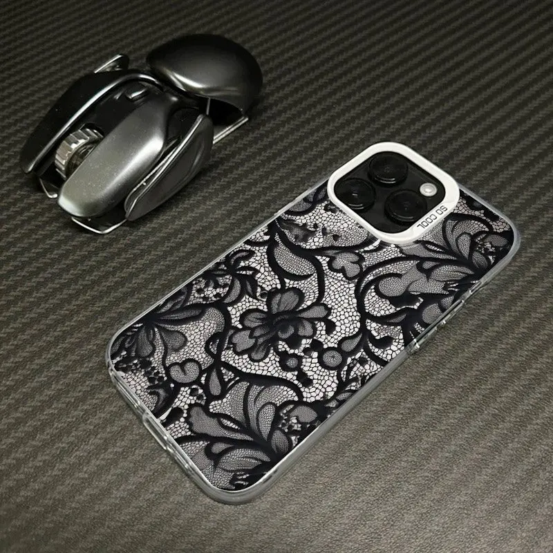 حافظة لهاتف آيفون 17 17Air 16 15 14 13 12 11 Pro Max Mini XS XR X 7 8 Plus 16E غطاء ممتص للصدمات خلفي صلب