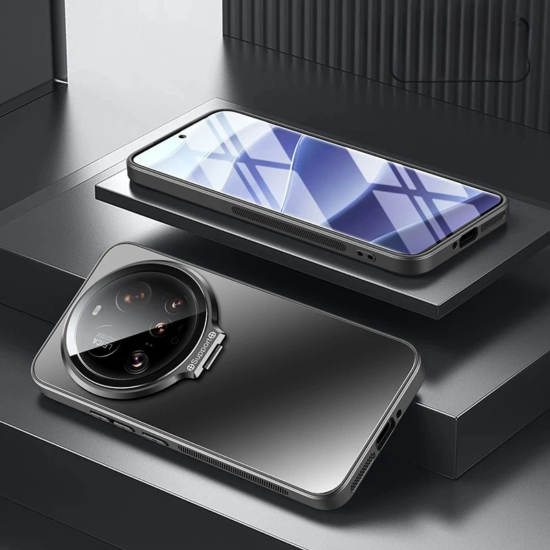 

Матовый чехол с защитой от падения для Xiaomi 15 Ultra, защитный объектив «все включено», чехол-кронштейн для XIAOMI MI 15 Ultra 15Ultra Shell Funda