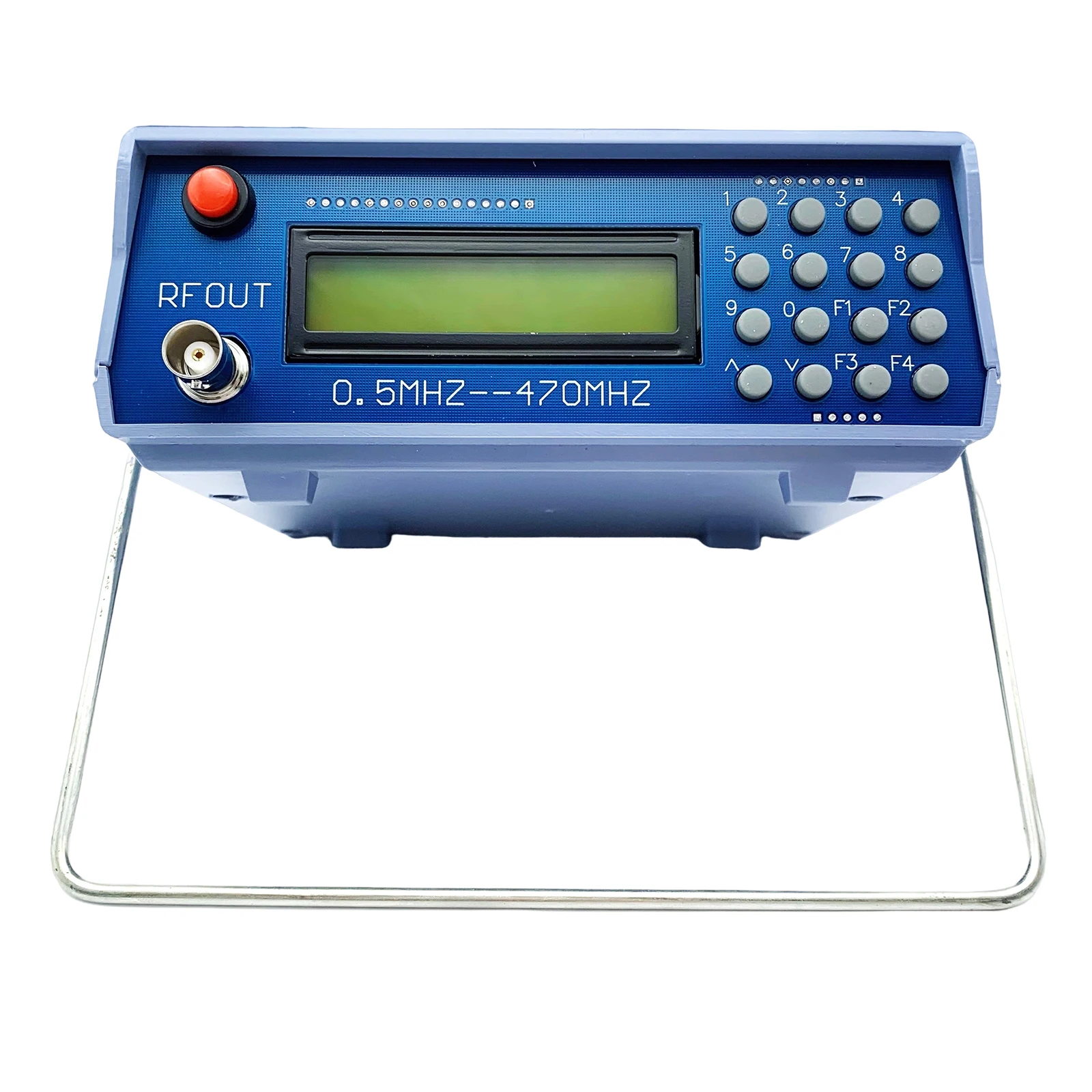 0.5 ميجا هرتز-470 ميجا هرتز RF إشارة مولد اختبار عالي الدقة التناظرية الرقمية تردد متر فاحص لأداة التصحيح اللاسلكي FM #1