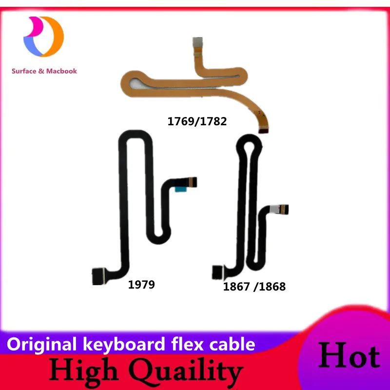 Keyboard Flex Cable for Microsoft Surface Laptop 1/2/3/4 13.5 15 inch M108460-002 1769 1867 1868 Replacement Parts