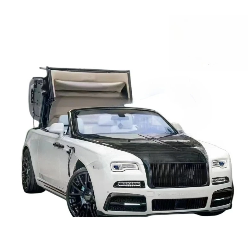 Car Modified Facelift Bumper Side Skirt Diffuser Carbon Fiber Bodykit
