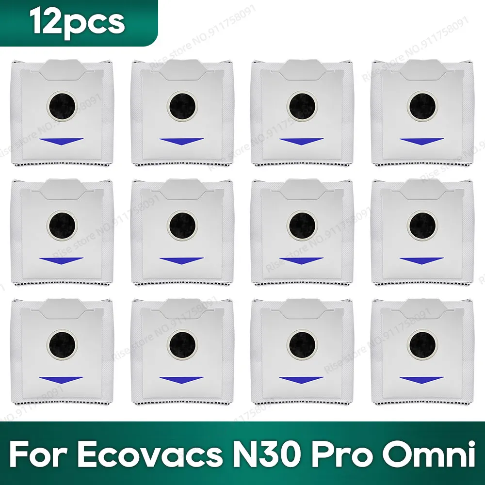 

Compatible for Ecovacs Debot N30 Omni / N30 Pro Omni Robot Vacuum Accessories Main Side Brush Hepa Filter Rag Dust Bag Parts