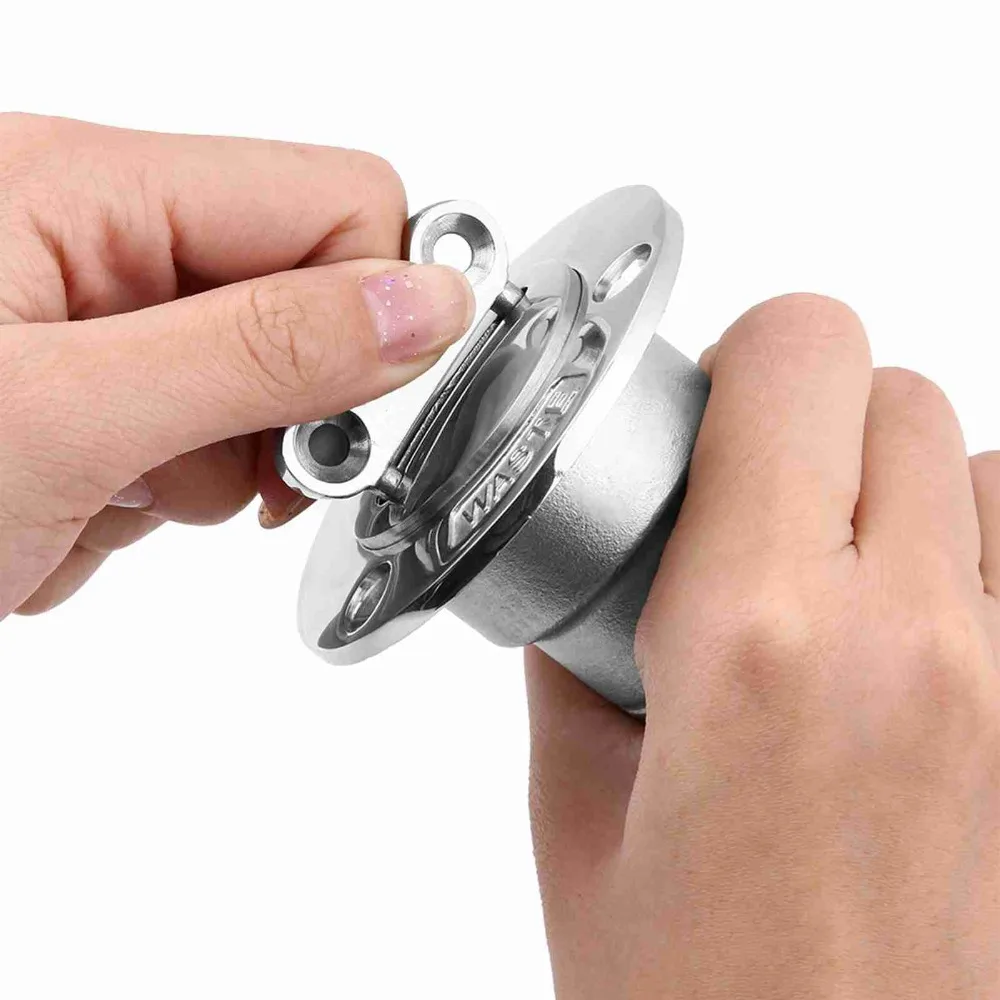 

Аксессуары для лодок, заправка морской палубы из нержавеющей стали 316, 1,5 дюйма, запираемая заправка топливного бака, заправка палубы, доступ к топливном баку