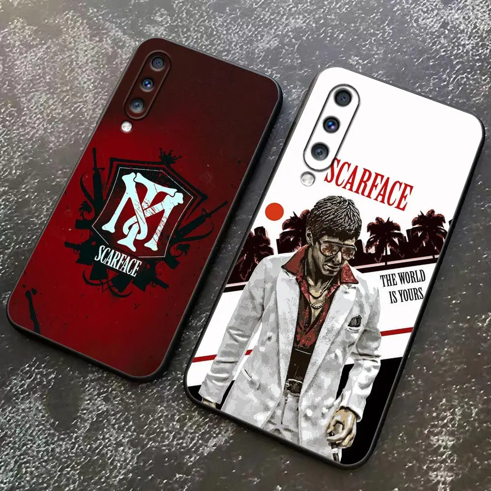 Film Scarface 1983 Al Pacino Case For Samsung Note 20 10 Ultra Plus 9 8 M54 M53 M51 M33 M32 M30 M30S M23 M20 M14 J8 J7 J6 Cover