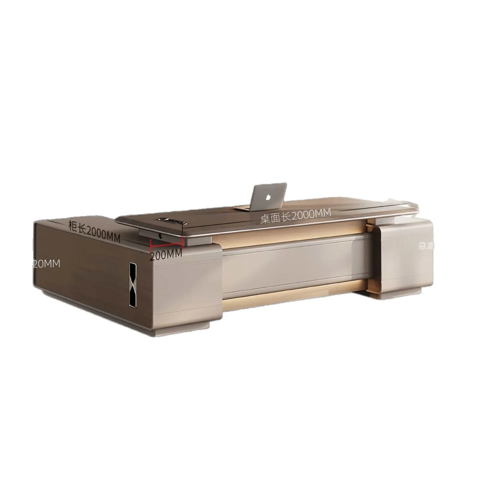 

Офисный стол Босса, большой итальянский офисный стол, элитная атмосфера генерального менеджера